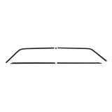 1964-1967 El Camino Coupe Inner Rear Window Trim Moldings Image