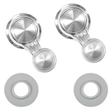 1968 Chevelle Vent Window Crank Kit Clear Knobs Image