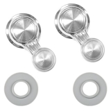 1968-1972 Chevrolet Vent Window Crank Kit Clear Knobs Image