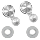 1968-1972 El Camino Vent Window Crank Kit Clear Knobs Image