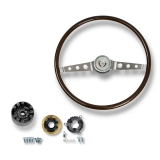 1964 Chevelle Sport Wood Steering Wheel Kit Image