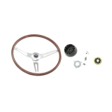 1967-1968 Camaro Walnut Steering Wheel Kit With Tilt Image