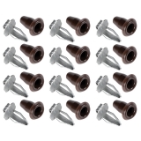 1964-1977 El Camino Door Panel Plug And Clip Set 24 Piece Kit Image