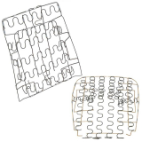 1968-1970 Chevelle Bucket Seat Spring Kit 1 Seat 2pc Image