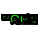 1978-1988 Cutlass LED Digital Replacement Gauge Panel Green LED Image