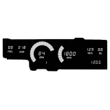 1978-1988 Cutlass LED Digital Replacement Gauge Panel White LED Image