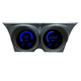 1967-1968 Camaro LED Digital Replacement Gauge Panel Blue LED Image