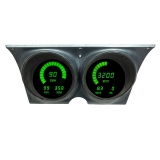1967-1968 Camaro LED Digital Replacement Gauge Panel Green LED Image