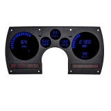 1982-1990 Camaro LED Digital Replacement Gauge Panel Blue LED Image