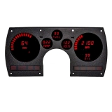1982-1990 Camaro LED Digital Replacement Gauge Panel Red LED Image