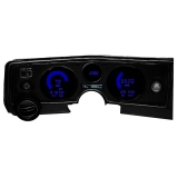 1969 Chevelle LED Digital Replacement Gauge Panel Blue LED Image
