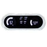 1962-1965 Nova LED Digital Replacement Gauge Panel White LED Image