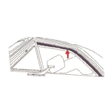 1964-1977 Chevelle Door Glass Channeling Sedan Image