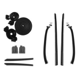 1968 Chevelle Convertible Deluxe Weatherstrip Kit, 4 Piece Felts Image