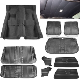 1969 Chevelle Coupe Junior Interior Kit For Bench Seats, Black Image