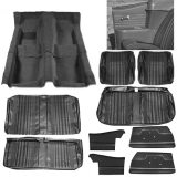 1970 Chevelle Convertible Junior Interior Kit For Bench Seats, Black Image