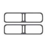 1973-1974 Nova Tail Lamp Lens To Housing Gaskets Image