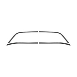 1978-1987 El Camino & Caballero Rear Window Molding Kit Black SS Image