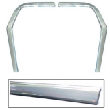 1962-1965 Nova Three Piece Rear Panel Cove Molding Image