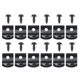 1966-1974 Nova Rocker Molding Clip Set With Screws Image