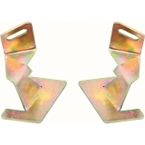 1968-1974 Nova Lower Windshield Reveal Molding Corner Clips Image