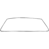 1964-1965 Chevelle Windshield Molding Kit Convertible Image