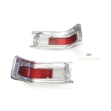 1966 Chevelle Tail Lamp and Bezel Kit Complete Image