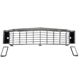 1972 Monte Carlo Front Grille Silver And Chrome Image
