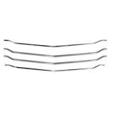 1972 El Camino Grille Molding Kit Complete Image