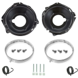 1969 Camaro Headlamp Bucket And Hardware Kit Image