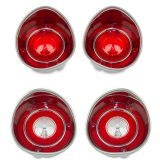 1971 Chevelle Tail Lamp Lens Kit Image