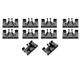 1967-1969 Camaro Convertible Well Molding Clip Kits Image