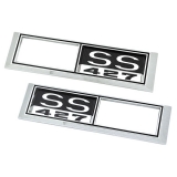 1968-1969 Nova Side Marker Bezels Front SS427 Image