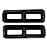 1968 Camaro Tail Lamp Bezels Gloss Black Image