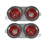 1970-1973 Camaro Rally Sport Complete Tail Lamp Kit Image