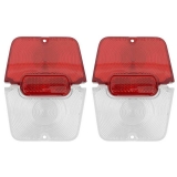 1962-1964 Nova Tail Lamp Lens Set LH & RH Image