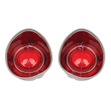 1971 Chevelle Tail Light Lens Kit Image