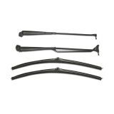 1970-1981 Camaro Windshield Wiper Arm and Blade Kit Black Image