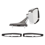 1970-1972 Chevrolet Chrome Passenger Side Side View Mirror Image