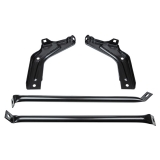 1966-1967 Nova Front Inner and Outer Bumper Bracket Kit Image