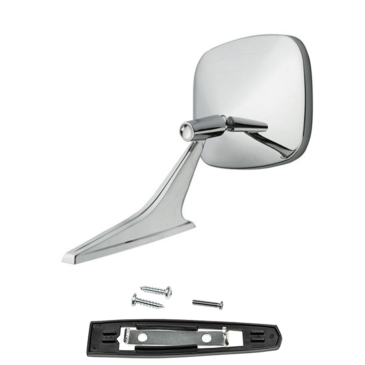 1968-1969 Chevelle Chrome Side View Mirror Premium Quality Left Side