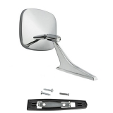 1969 Camaro Chrome Side View Mirror Premium Quality Right Side Image