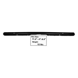 1969 Camaro Rear Bumper Paintable Black Image