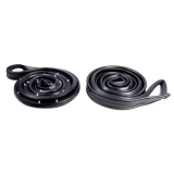 1978-1987 Grand Prix Molded Front Door Seal Weatherstrip With Clips, 4 Door Sedan & Wagon Image