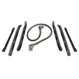 1968-1969 Camaro Convertible Top-Rail kit Image