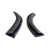 1966-1967 Nova Molded Quarter Glass Seal Weatherstrip, Hardtop Coupe Image