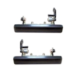 1976-1987 Grand Prix Outside Door Handle Kit 2 Door Coupe Black Both Sides Image