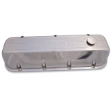 1962-1979 Nova Eddie Motorsports Tall Diamond Finish Big Block Valve Covers - Gloss Black Image