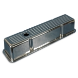 1962-1979 Nova Eddie Motorsports Tall Ball Milled Small Block Valve Covers - Gloss Black Image