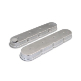 1964-1987 El Camino Eddie Motorsports Chevy LS Cast Valve Covers, Polished Image